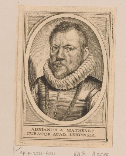 Portrait of Adriaan van Mathenes