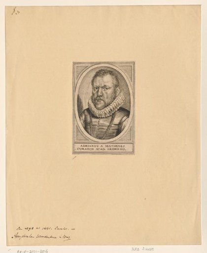 Portrait of Adriaan van Mathenes