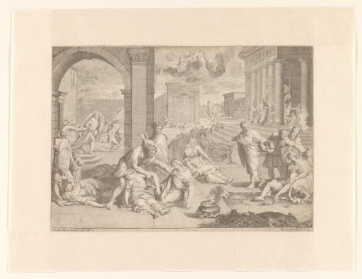 Plague on the island of Aegina