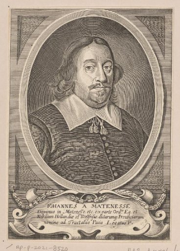 Portrait of Johan van Mathenesse