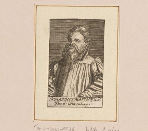 Portrait of Johannes Matthaeus