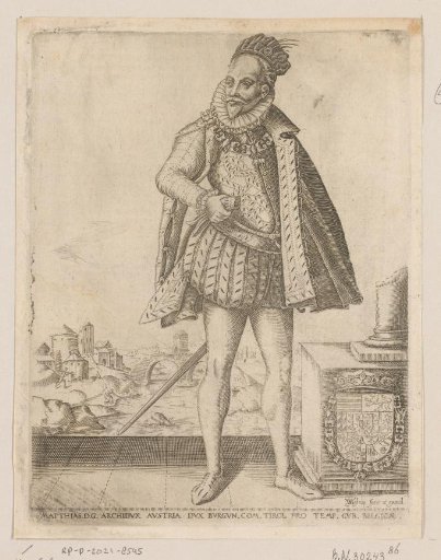 Portrait of Emperor Matthias