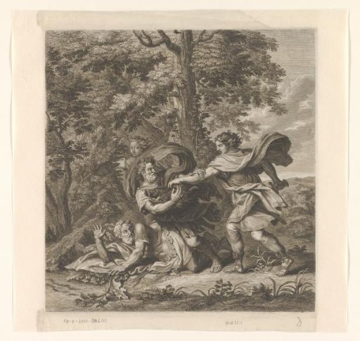 Meleager Fights His Uncles for the Boar's Head