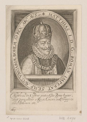 Portrait of Emperor Matthias