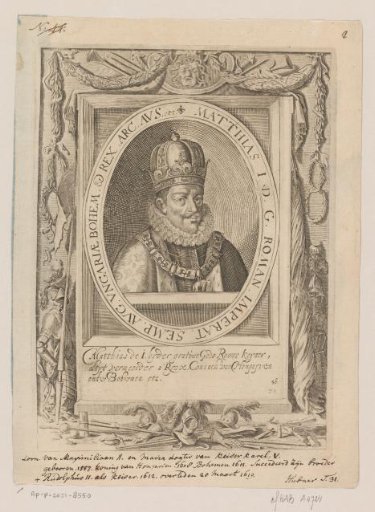 Portrait of Emperor Matthias