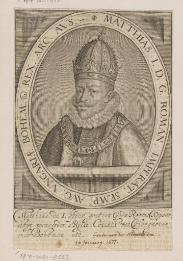 Portrait of Emperor Matthias