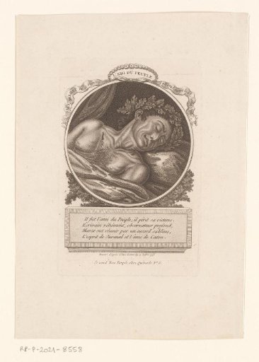 Corpse of Jean-Paul Marat