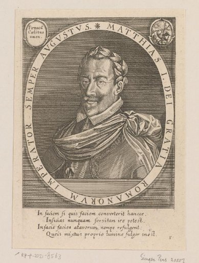 Portrait of Emperor Matthias