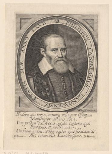 Portrait of Philippus Lansbergen at the age of 67