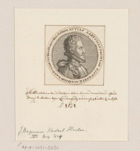 Portrait of Emperor Matthias