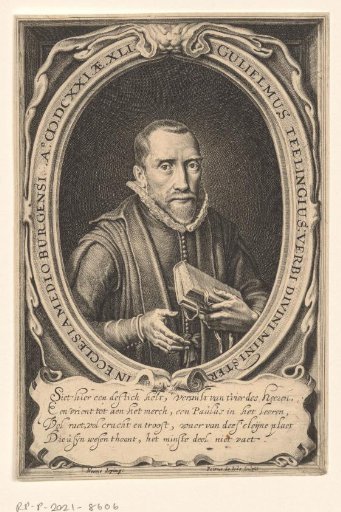 Portrait of Willem Teellinck