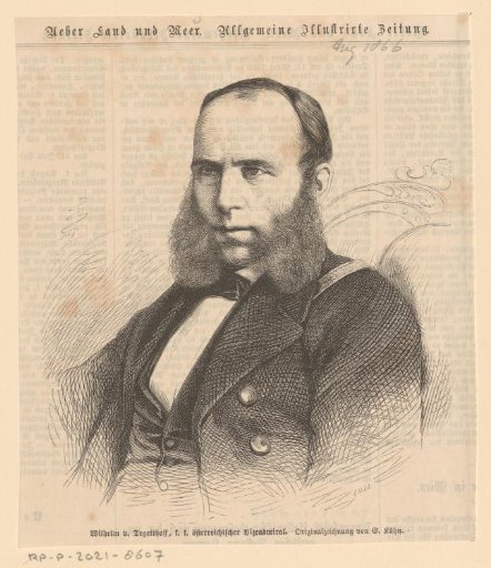 Portrait of Wilhelm von Tegetthoff