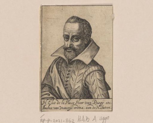 Portrait of Elie de La Place
