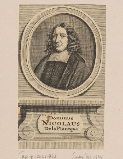 Portrait of Nicolaas de La Plancque