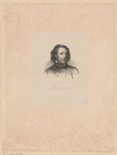 Portrait of Alfred Tennyson