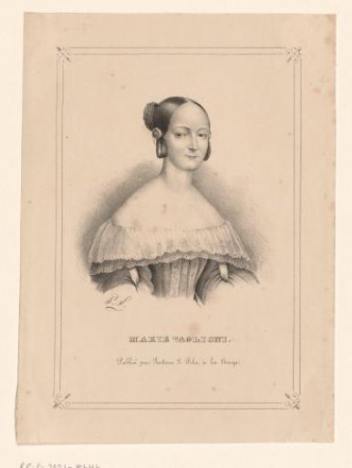 Portrait of Marie Taglioni