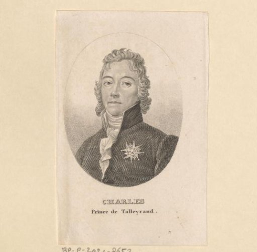 Portrait of Charles Maurice de Talleyrand-Périgord