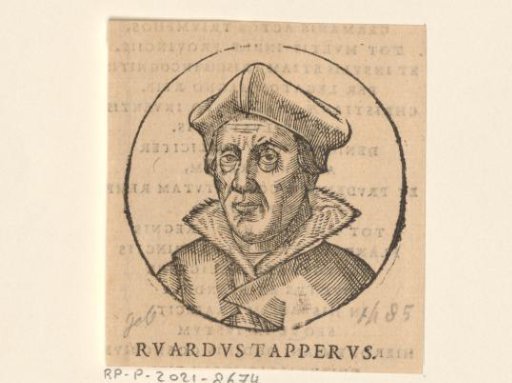 Portrait of Ruard Tapper