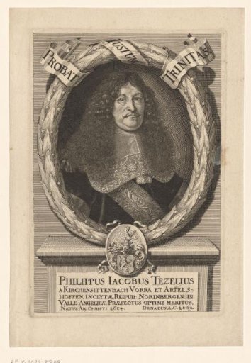 Portrait of Philipp Jacob Tetzel
