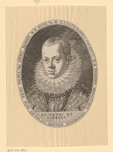 Portrait of Philip III at the age of 17