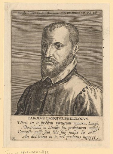Portrait of Charles de Langhe