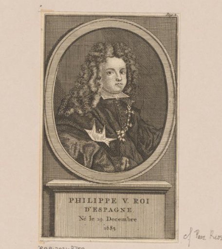 Portrait of Philip V, King of Spain