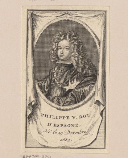Portrait of Philip V, King of Spain