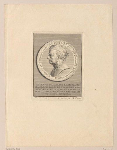 Medallion with the portrait of Etienne Picart