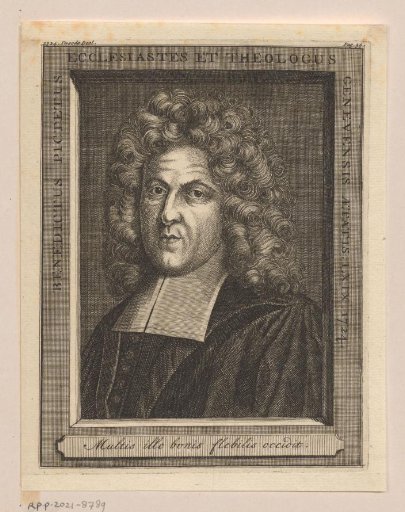 Portrait of Benedict Pictet