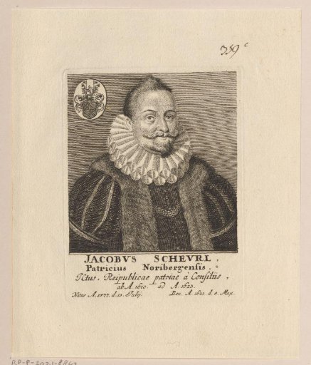 Portrait of Jakob Scheurl von Defersdorf