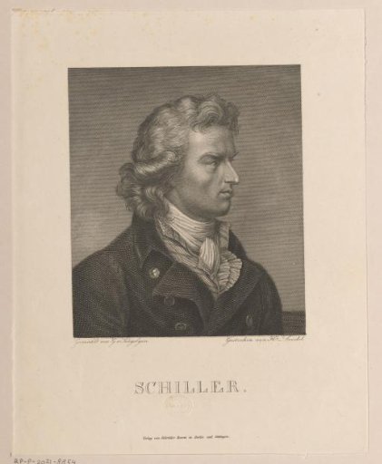 Portrait of Friedrich von Schiller