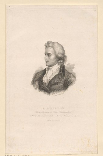 Portrait of Friedrich von Schiller