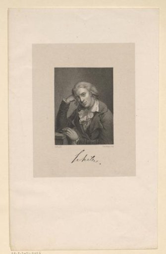 Portrait of Friedrich von Schiller