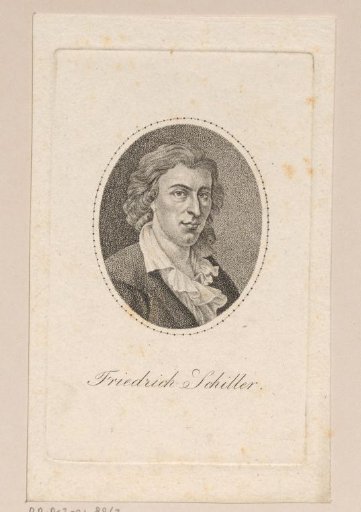 Portrait of Friedrich von Schiller