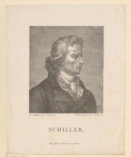 Portrait of Friedrich von Schiller