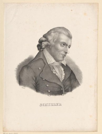 Portrait of Friedrich von Schiller