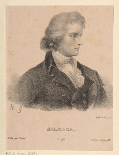 Portrait of Friedrich von Schiller