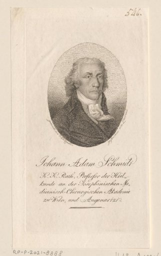 Portrait of Johann Adam Schmidt