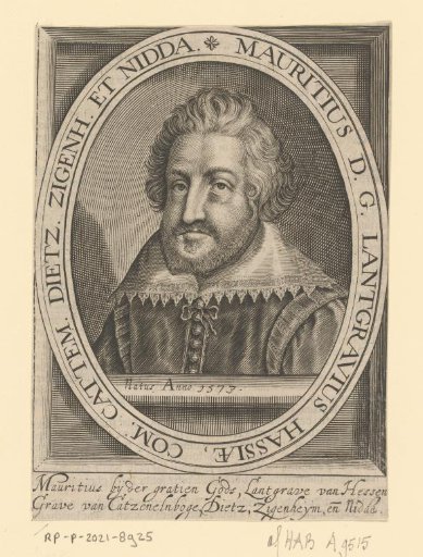Portrait of Maurits of Hesse-Kassel