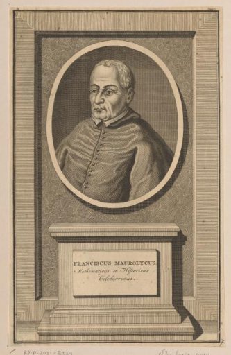 Portrait of Francesco Maurolico