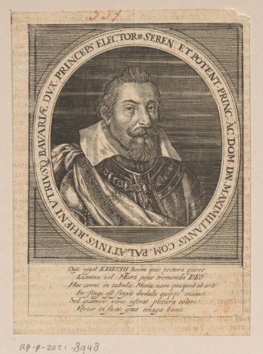 Portrait of Maximilian I of Bavaria