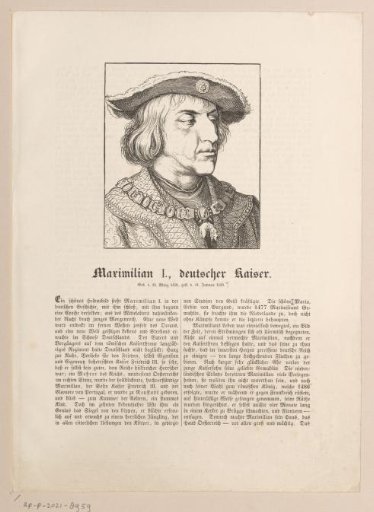 Portrait of Emperor Maximilian I