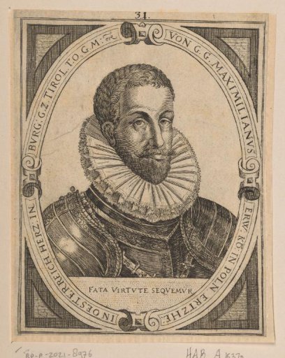 Portrait of Maximilian III of Austria
