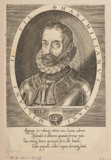 Portrait of Maximilian III of Austria