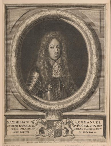 Portrait of Maximilian II Emanuel of Bavaria