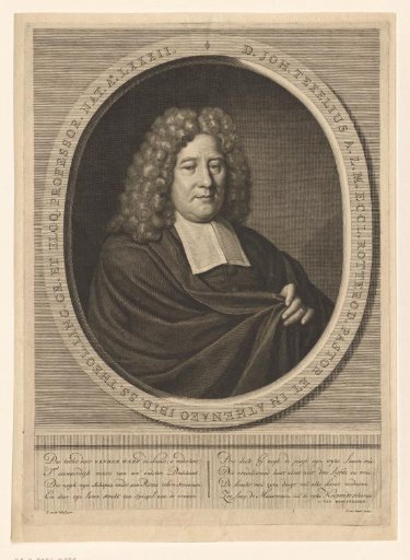 Portrait of Johannes Texelius