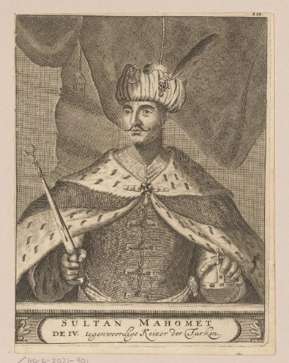 Portrait of Mehmet IV, Sultan of the Ottoman Empire