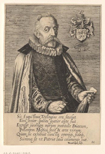 Portrait of Augustijn van Teylingen