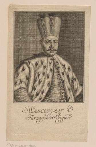 Portrait of Mahmut I, Sultan of the Ottoman Empire