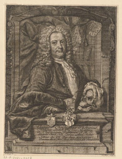 Portrait of Adam Christian Thebesius
